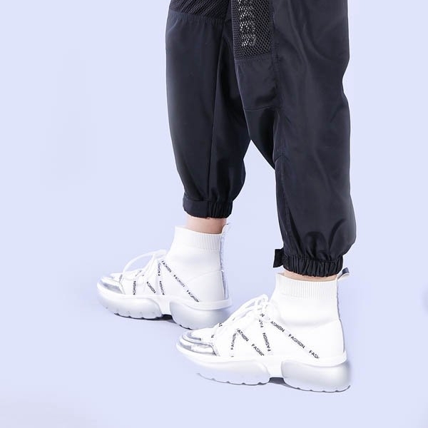 Γυναικεία αθλητικά παπούτσια Ramona λευκά, 5 - Kalapod.gr